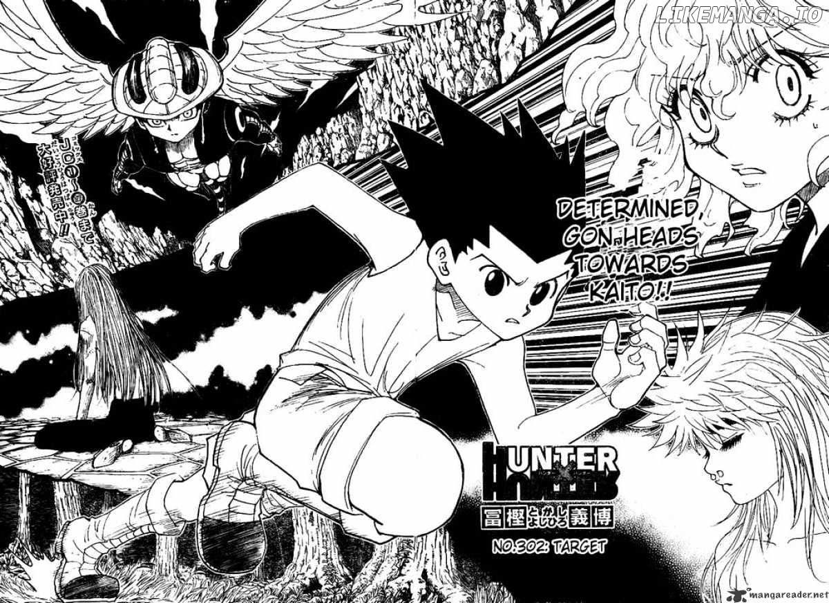 Hunter x Hunter, Chapter 302 image 02